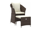 Outdoor Patio Set - Brown - 395605