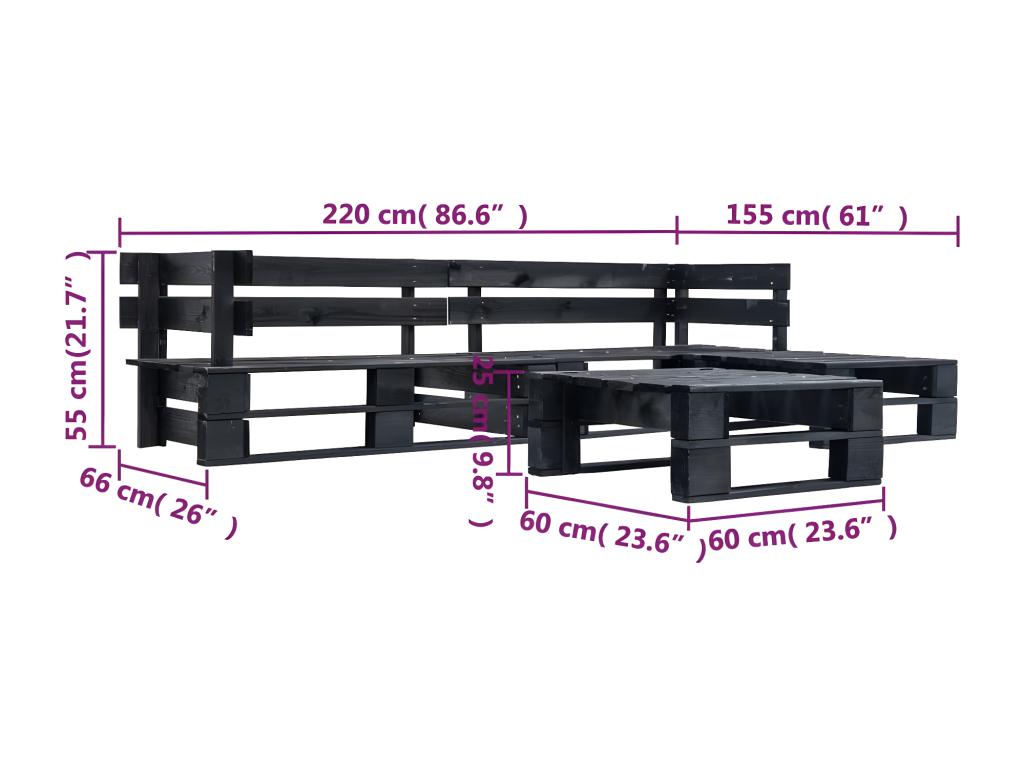 Home Furniture - Black - 695298