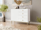 Dresser 85 x 100 x 39 cm - White