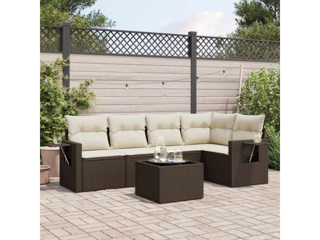 Outdoor Patio Set - Brown - 199089