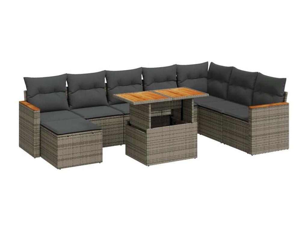 Outdoor Patio Set - Gray - 502559