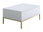 Metal Coffee Table - White
