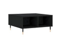 Coffee Table 60 x 60 x 30 cm - Black