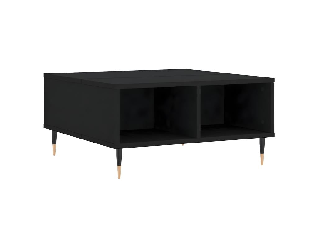 Coffee Table 60 x 60 x 30 cm - Black