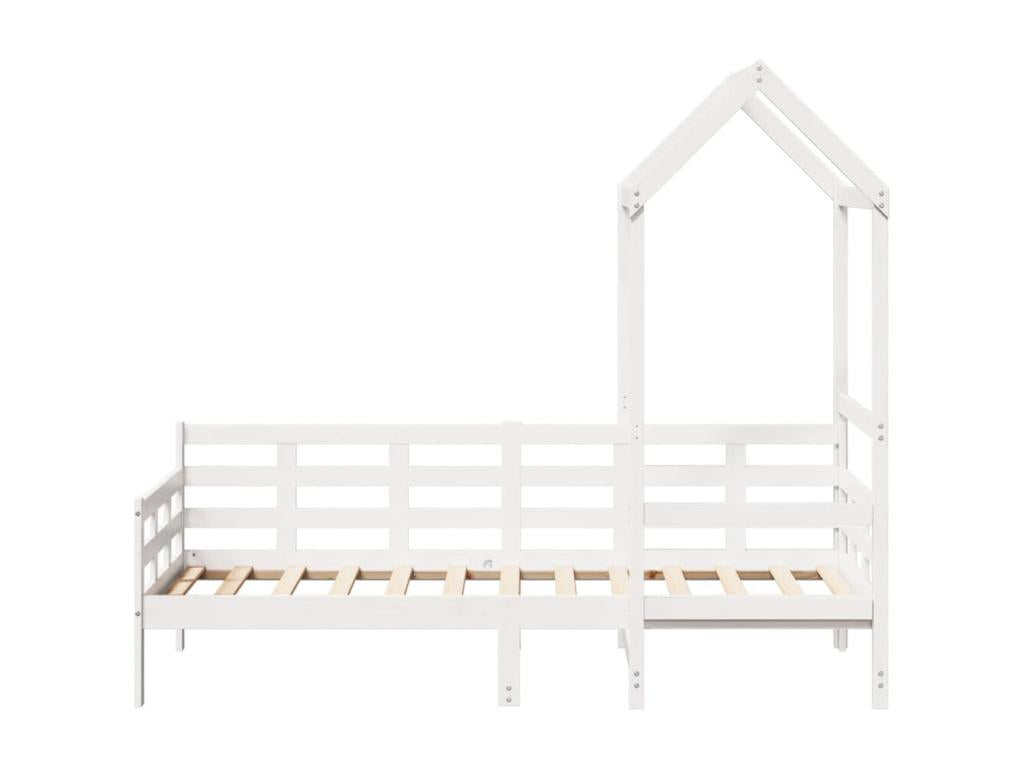 Solid Wood Home Furniture 90 x 190 cm - White