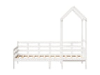 Solid Wood Home Furniture 90 x 190 cm - White