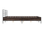 Bed Frame 160 x 200 cm - Brown