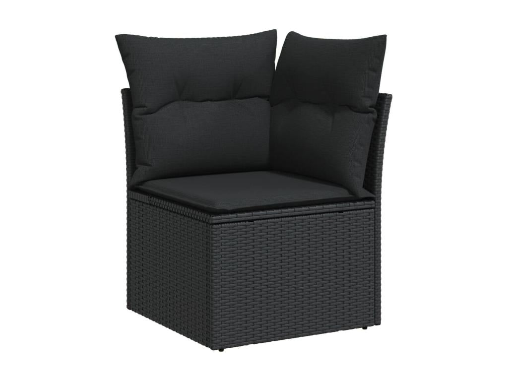 Outdoor Patio Set - Black - 346880