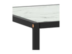 Marble Coffee Table 90 x 90 x 50 cm - Black