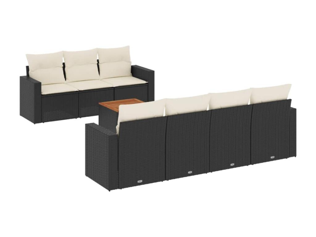 Outdoor Patio Set - Black - 581667