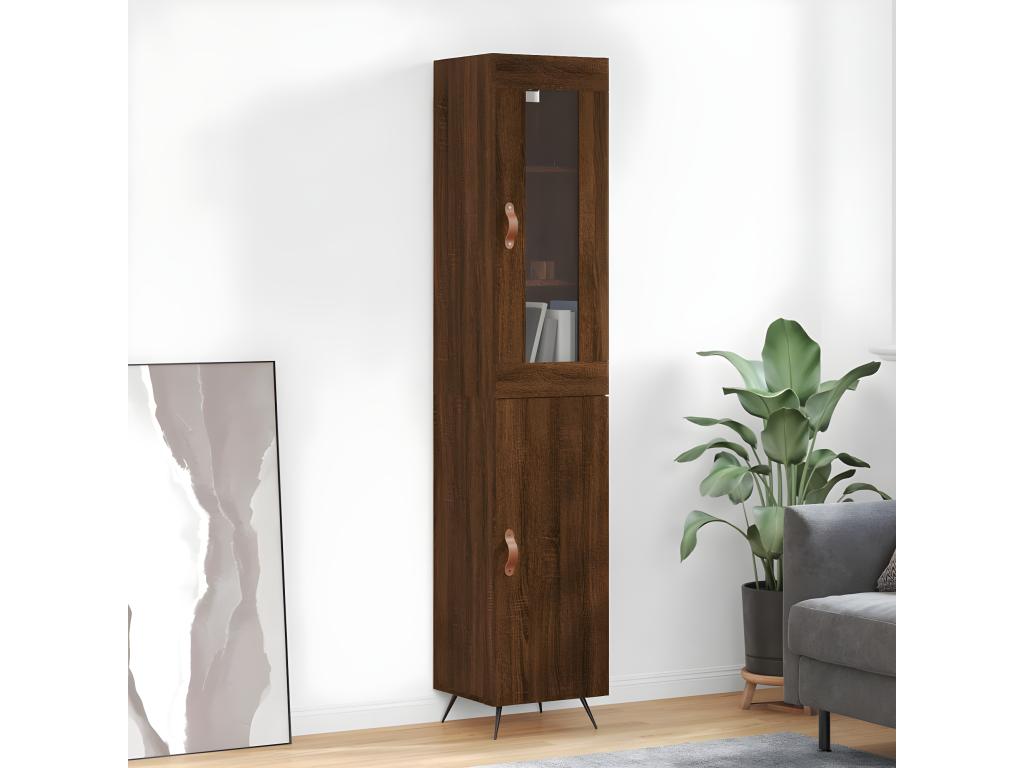 Sideboard 34.5 x 34 x 180 cm - Brown