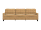 Velvet Sofa - Brown