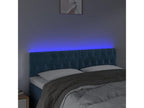 Velvet Headboard - Blue - 597028