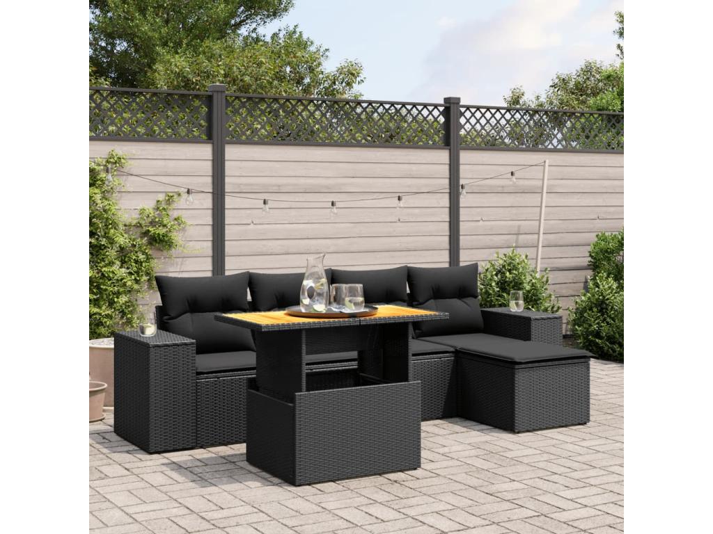 Outdoor Patio Set - Black - 864499
