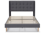 Bed Frame 90 x 190 cm - Gray
