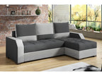 Fabric Sectional Sofa - Light Gray