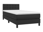 Slatted Bed Base 90 x 200 cm - Black