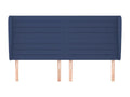 Fabric Headboard - Blue