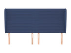 Fabric Headboard - Blue