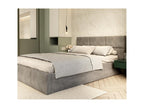 Storage Bed 140 x 190 - Light Gray