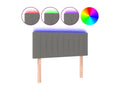 Fabric Headboard - Gray
