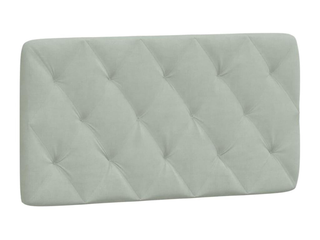 Velvet Bed Frame 100 x 200 - Gray