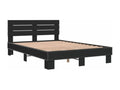 Metal Bed Frame 120 x 190 - Black