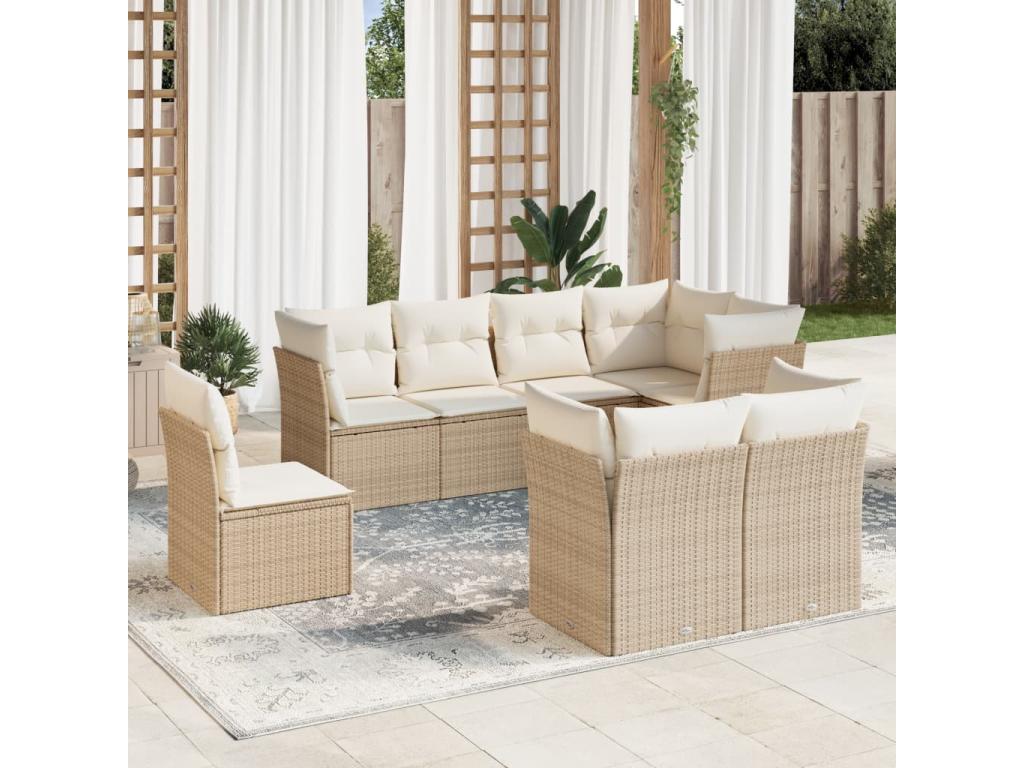 Outdoor Patio Set - Beige - 744778