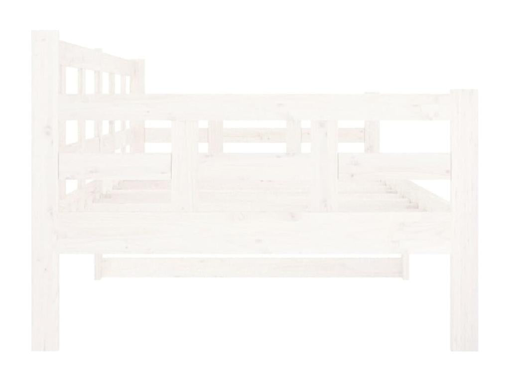 Solid Pine Wood Home Furniture 90 x 200 cm - White