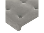 Velvet Headboard - Gray - 641656