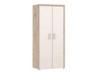Wardrobe 203 x 90 x 55 cm - Brown