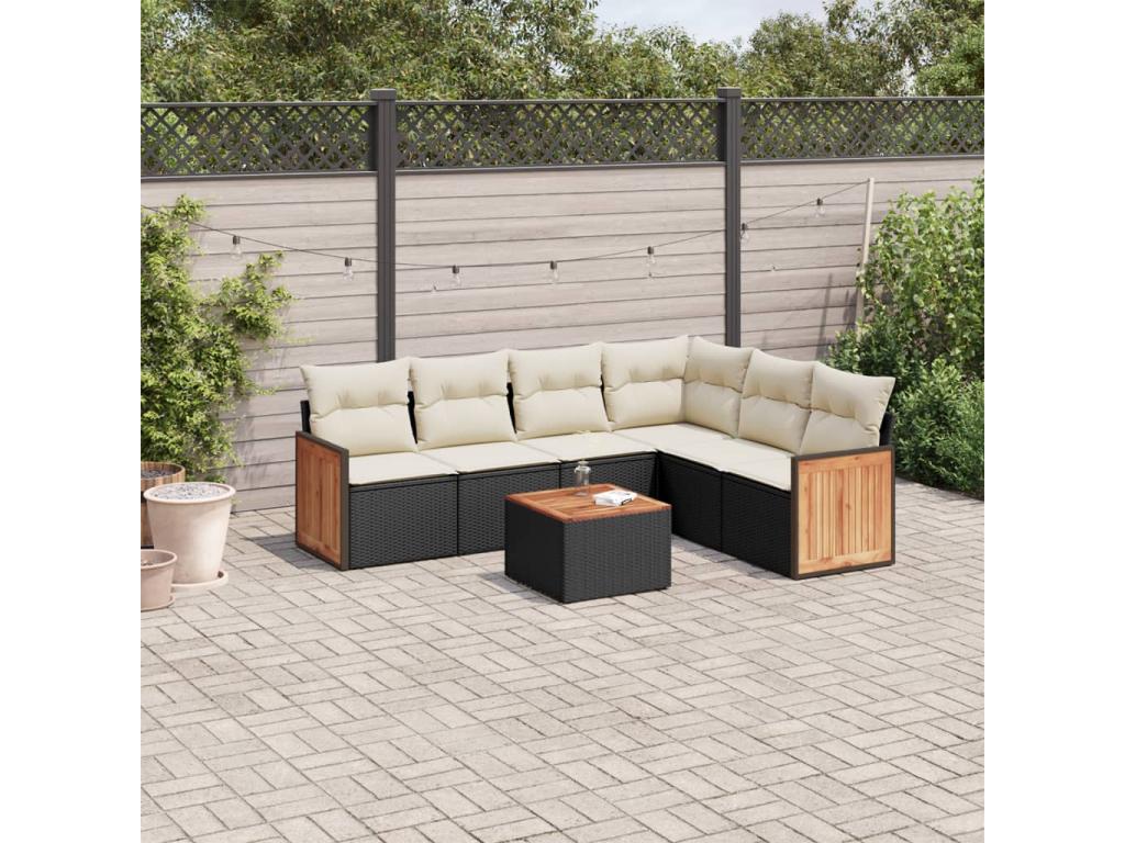 Outdoor Patio Set - Black - 460753