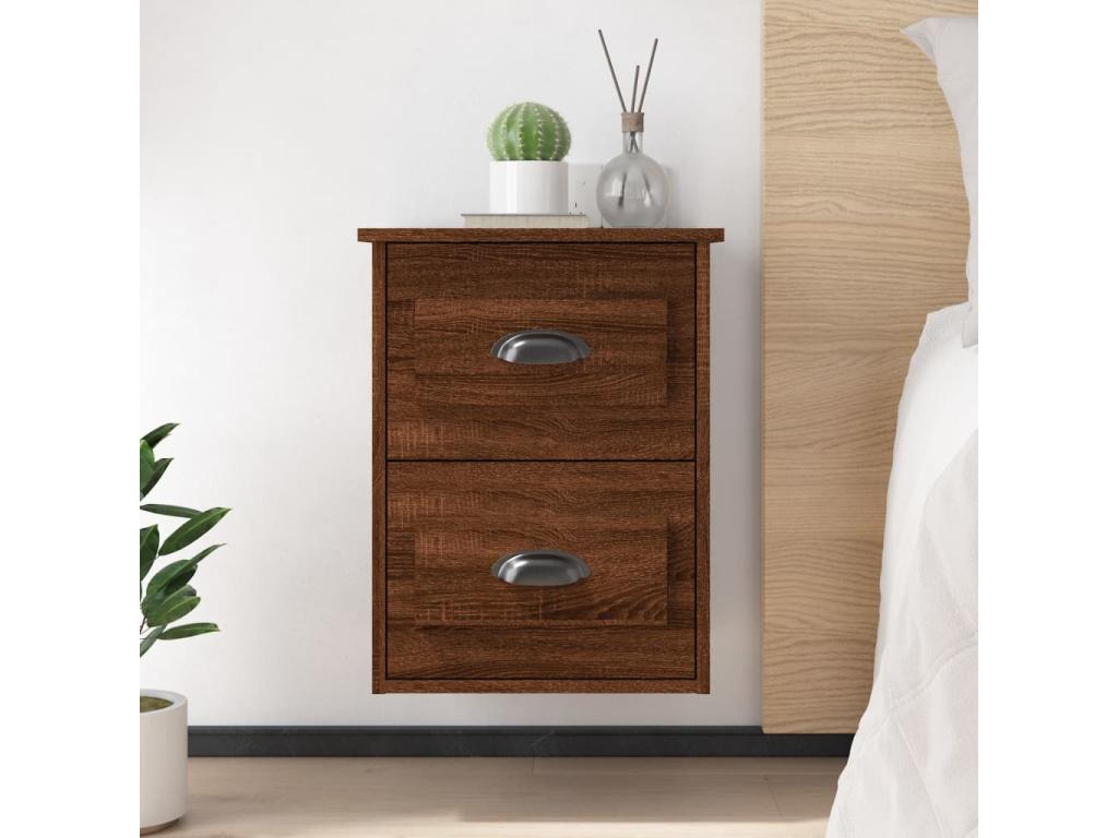 Nightstand 41.5 x 36 x 53 cm - Brown