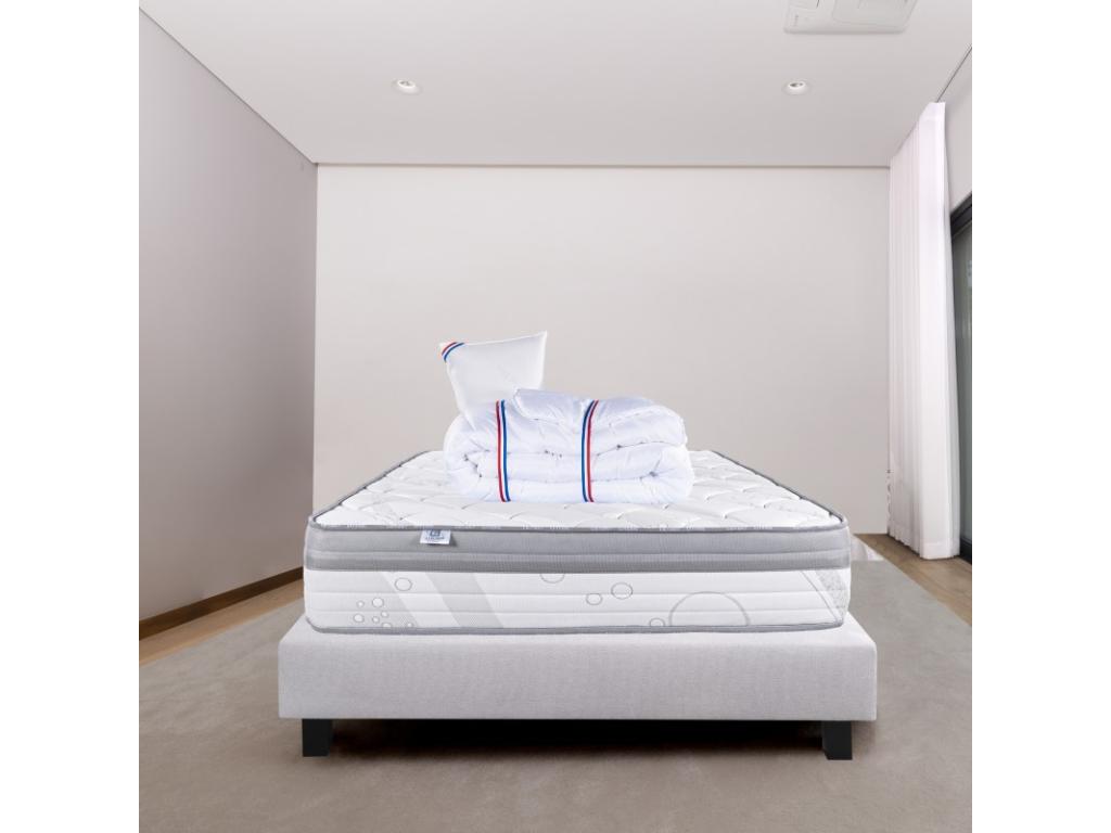 Slatted Bed Base 140 x 200 cm - Gray