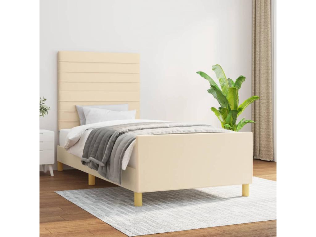 Fabric Bed Frame 100 x 200 cm