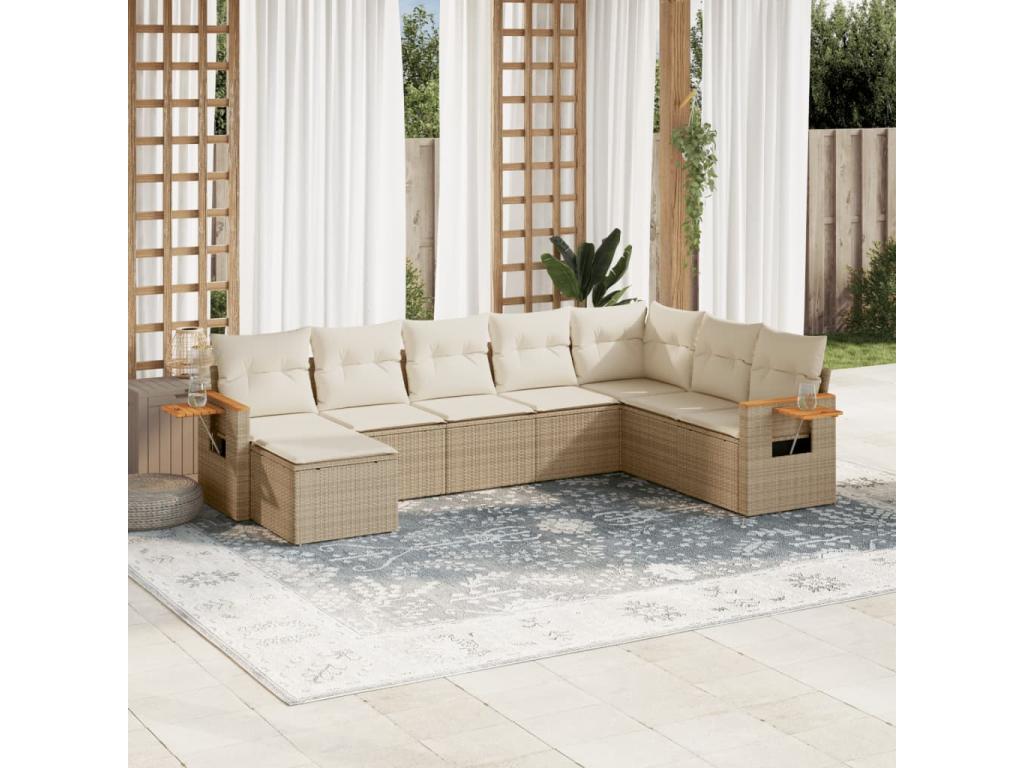 Outdoor Patio Set - Beige - 627085