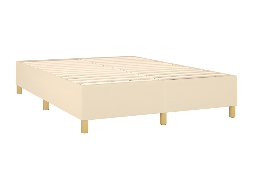 Fabric Slatted Bed Base 140 x 190 cm