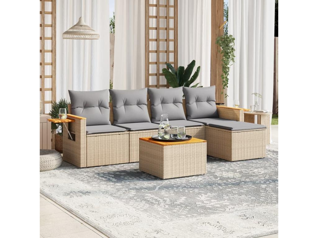 Outdoor Patio Set - Beige - 817109