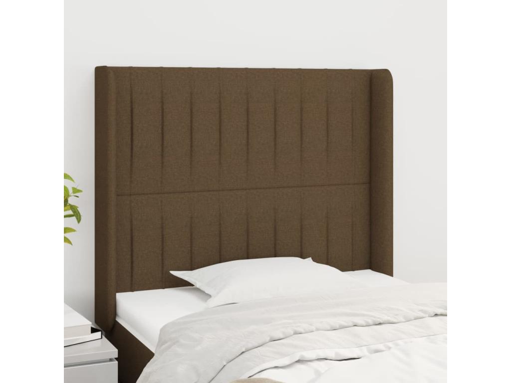 Fabric Headboard - Brown - 821282