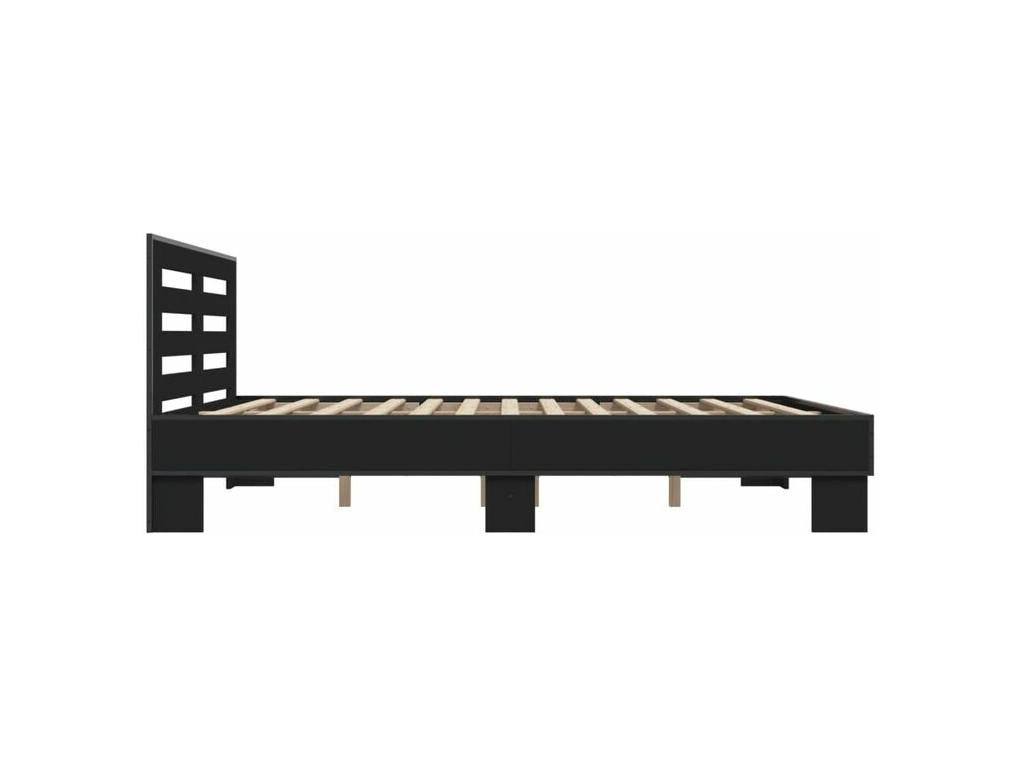 Metal Bed Frame 150 x 200 - Black