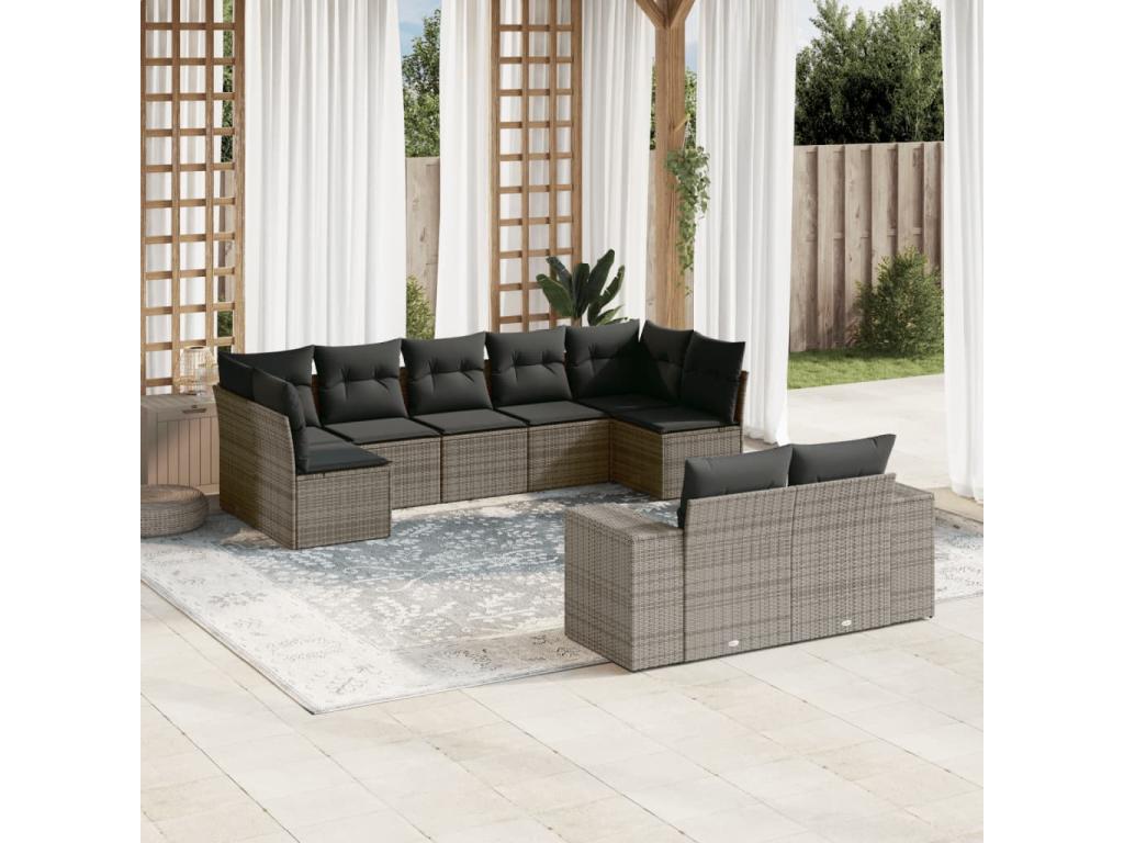 Outdoor Patio Set - Gray - 692720