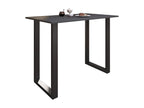 Bar Table 140 x 80 cm - Black