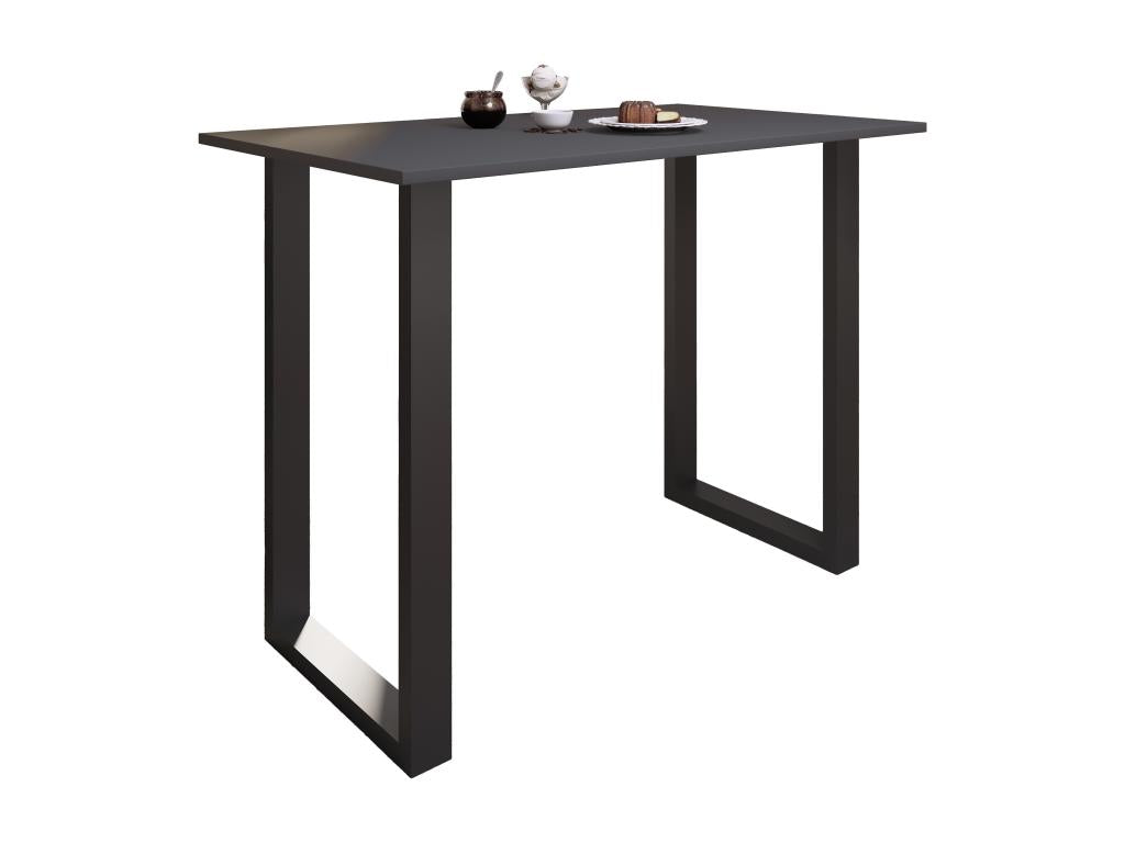 Bar Table 140 x 80 cm - Black
