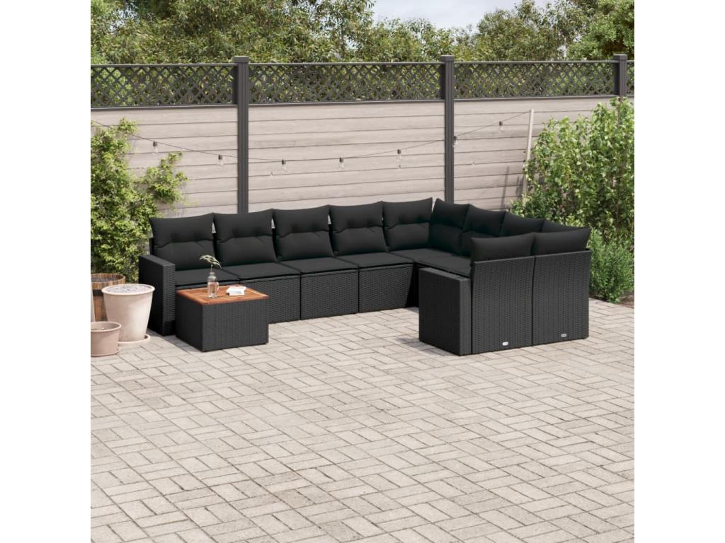 Outdoor Patio Set - Black - 774221