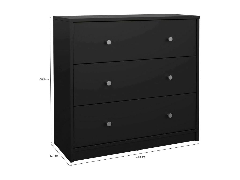 Dresser 72 x 30 cm - Black