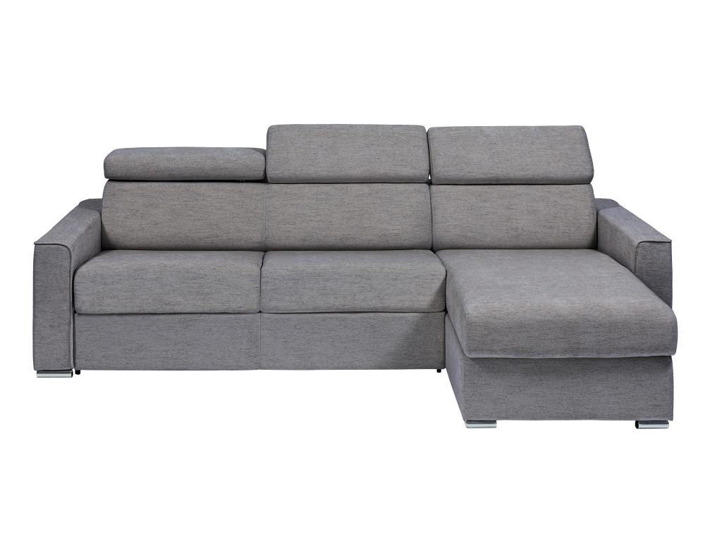 Fabric Sectional Sofa - Gray - 333416