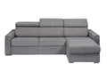 Fabric Sectional Sofa - Gray - 333416