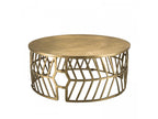 Coffee Table 89 x 89 cm - Gold