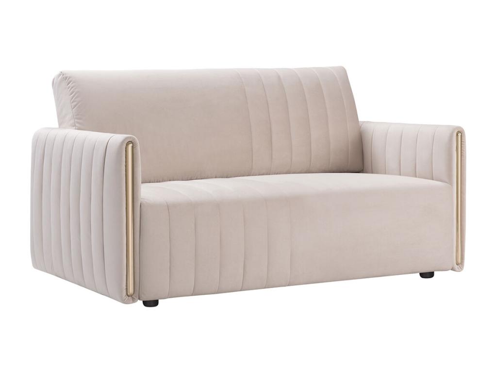 Velvet Sofa - Beige
