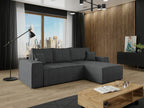 Sectional Sofa 279 x 181 x 94 cm - Gray